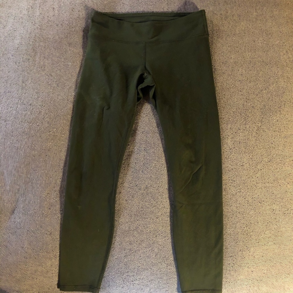 Fabletics green leggings XS